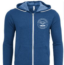 Load image into Gallery viewer, Adult Zip Up Hoodies- Royal Heather

