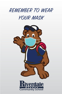 Wear Your Mask Wall Decals- 20"x30"