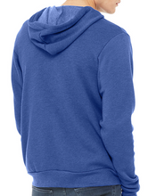 Load image into Gallery viewer, Adult Zip Up Hoodies- Royal Heather
