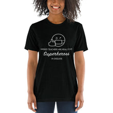 Load image into Gallery viewer, Soft Tri-Blend Tee- Superheroes
